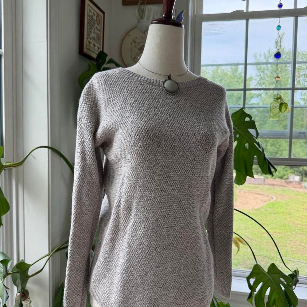 Fat Face Gray Knit Sweater US 2
